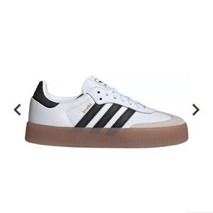 Adidas Women's Samba White Black Gum Sneakers